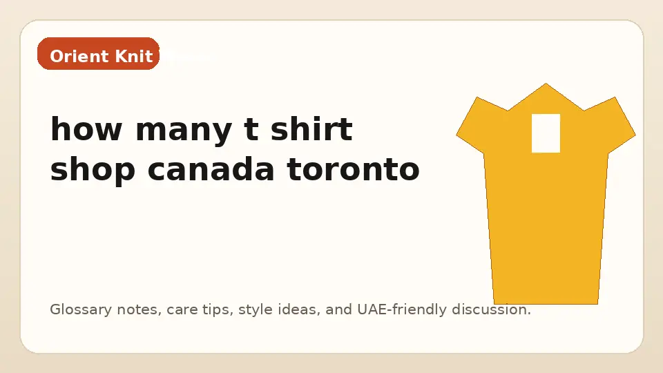 how many t shirt shop canada toronto