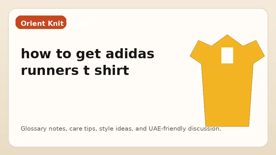 how to get adidas runners t shirt