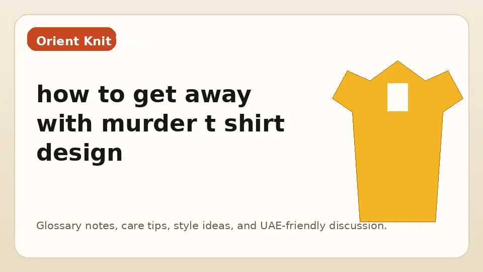 how to get away with murder t shirt design