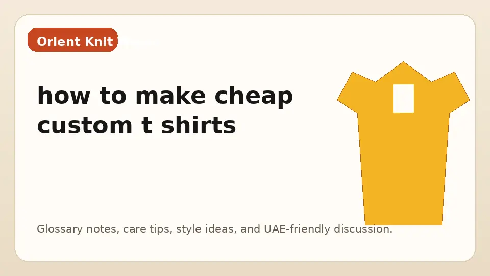 how to make cheap custom t shirts