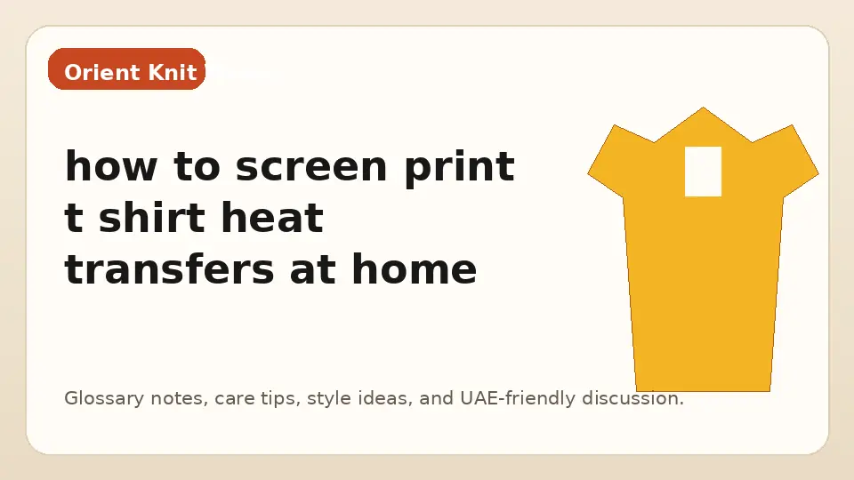 how to screen print t shirt heat transfers at home