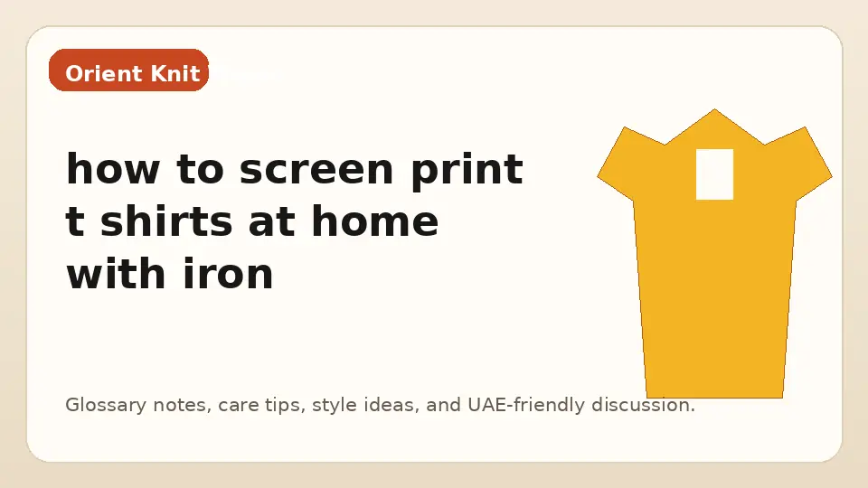 how to screen print t shirts at home with iron