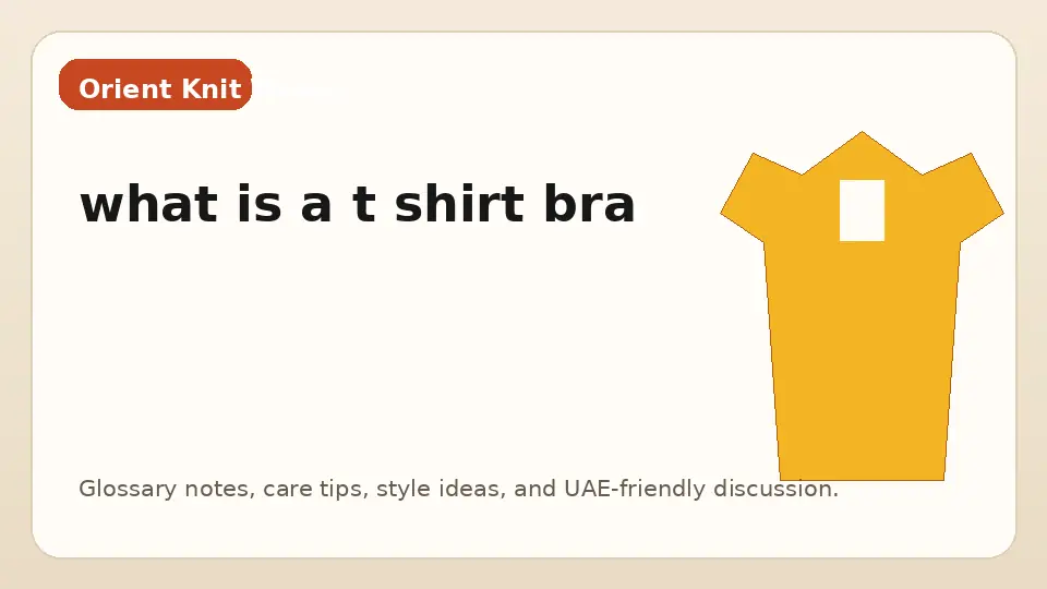 what is a t shirt bra