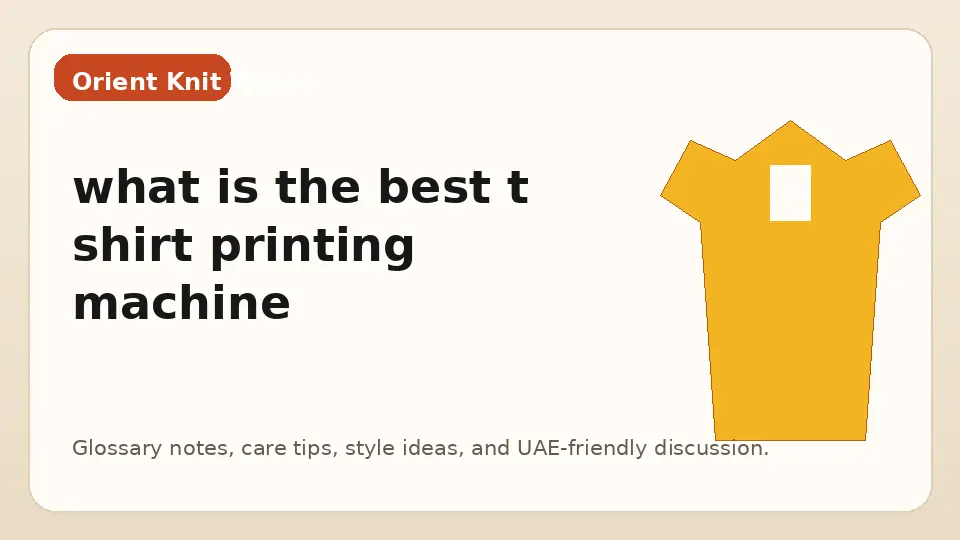 what is the best t shirt printing machine