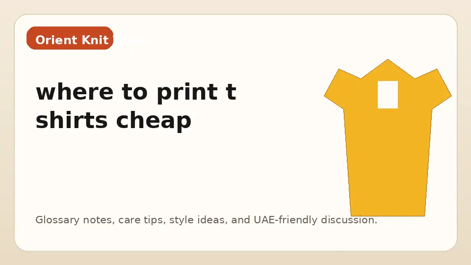 where to print t shirts cheap