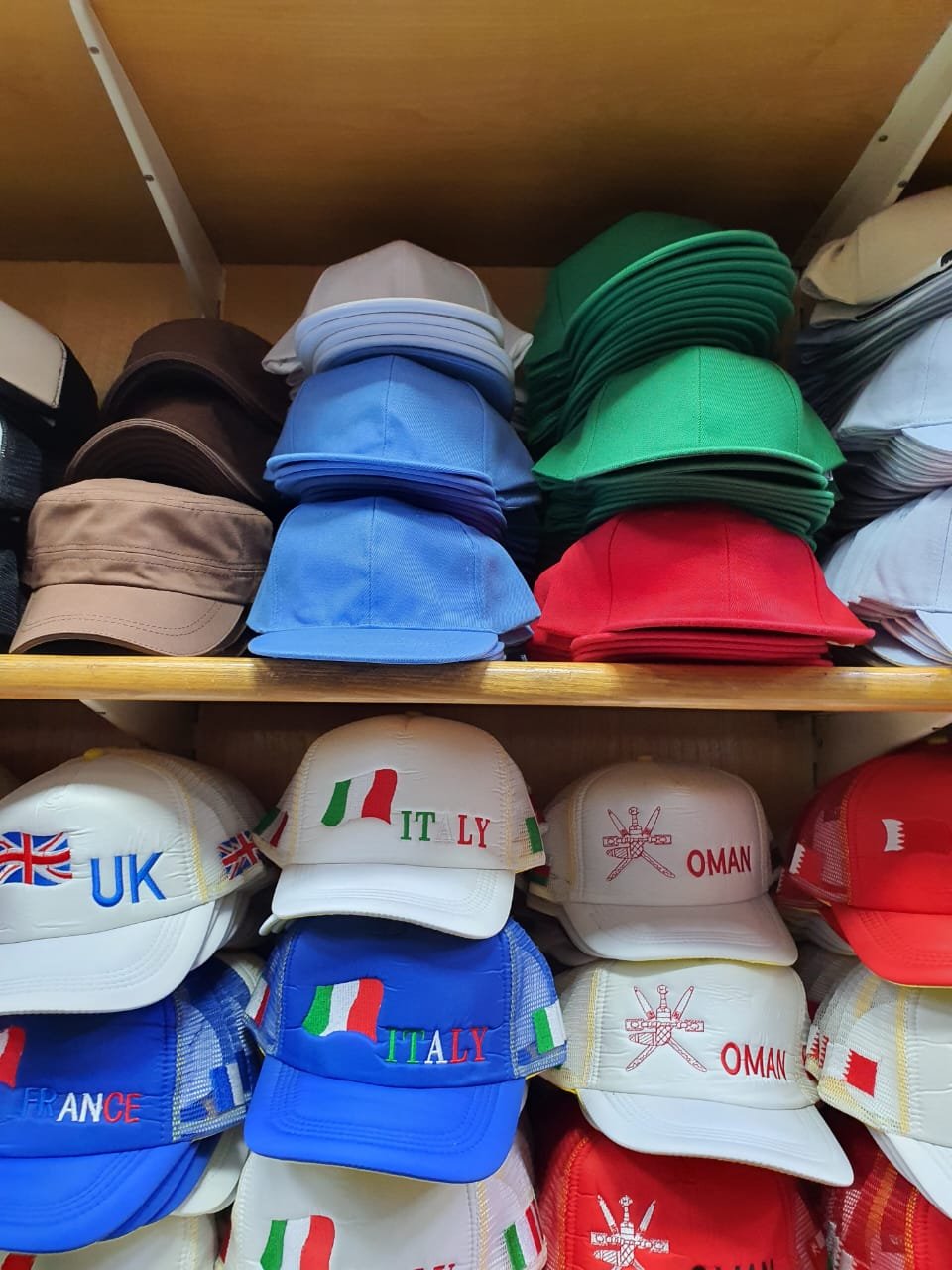 6 Colors And Foams Caps Collection | 6 Panels Caps | UAE