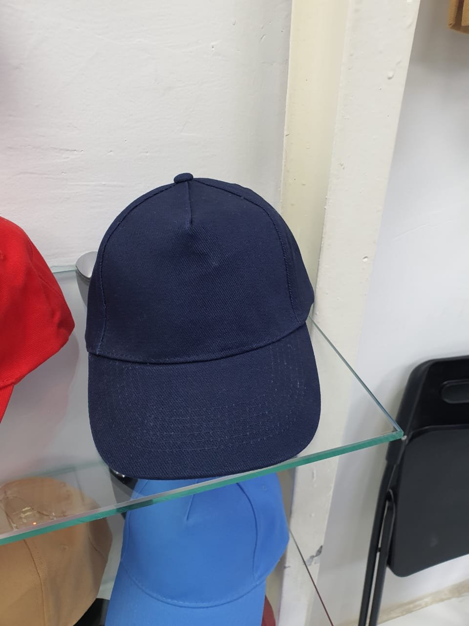 Dark Navy Cotton Cap | Caps Printing | UAE