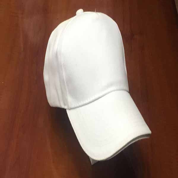 White Cap Gray Sandwich | Cotton Caps | UAE
