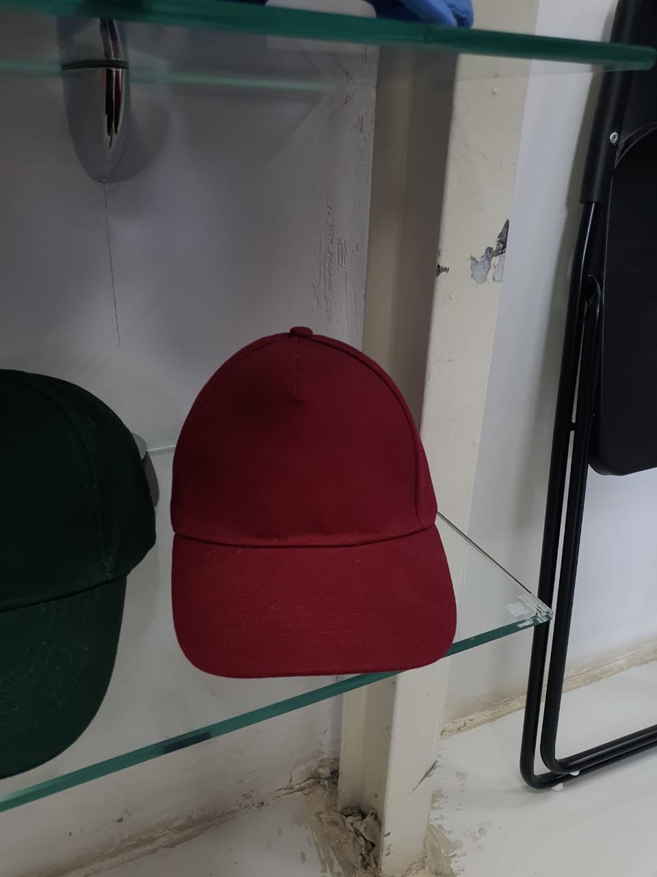 Dark Red Cotton Cap | Customize Caps | UAE