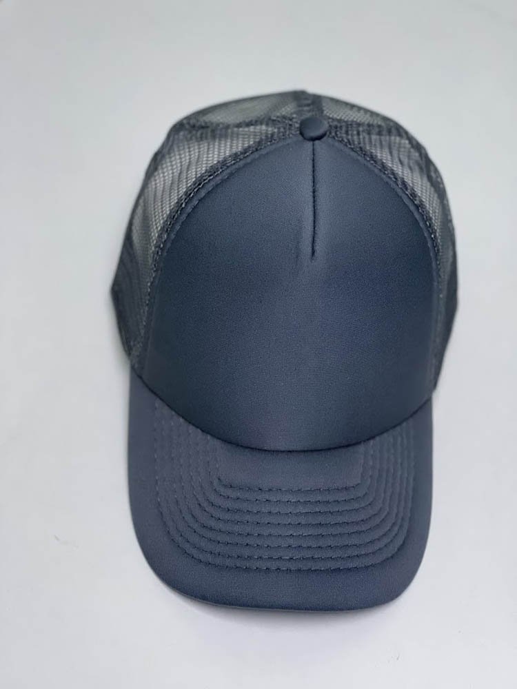 Dark Gray Polyester Foam Cap Dubai | Foam Caps | UAE